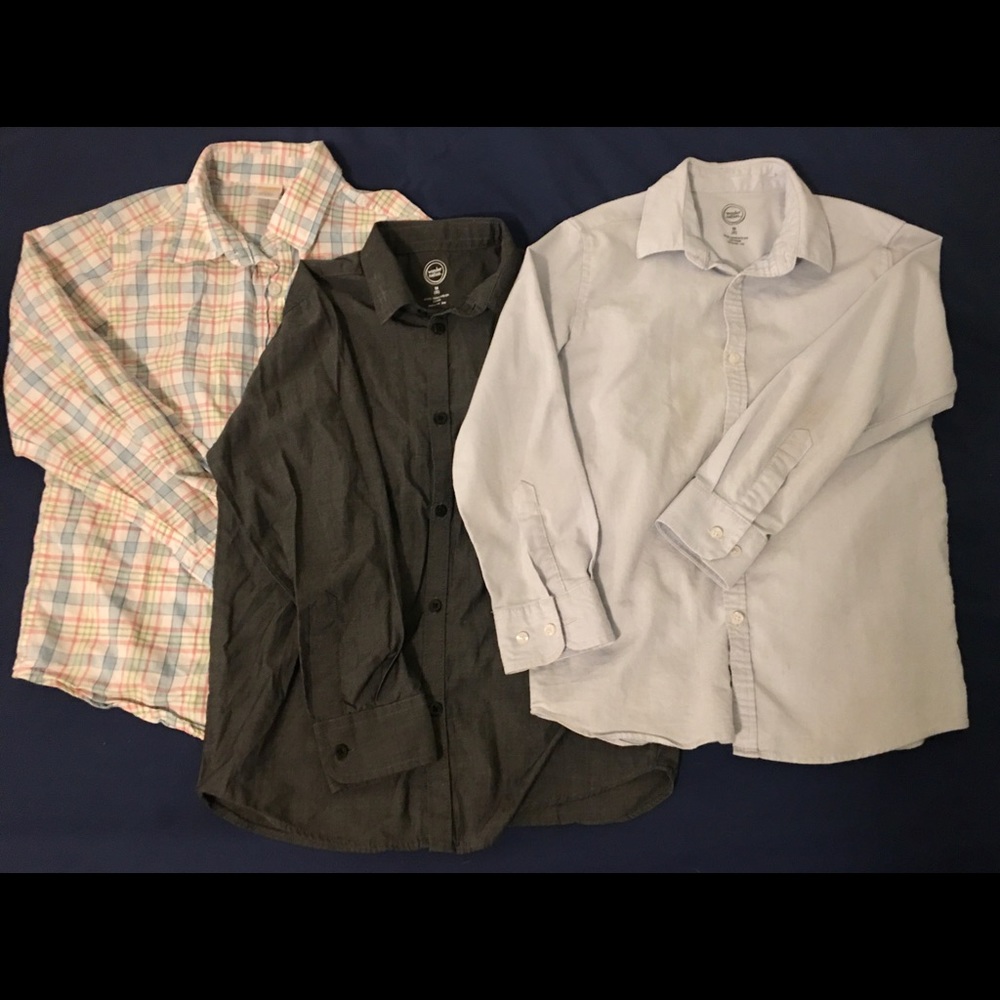 Bundle of Boy’s Size: 7/8 Button Down Shirts